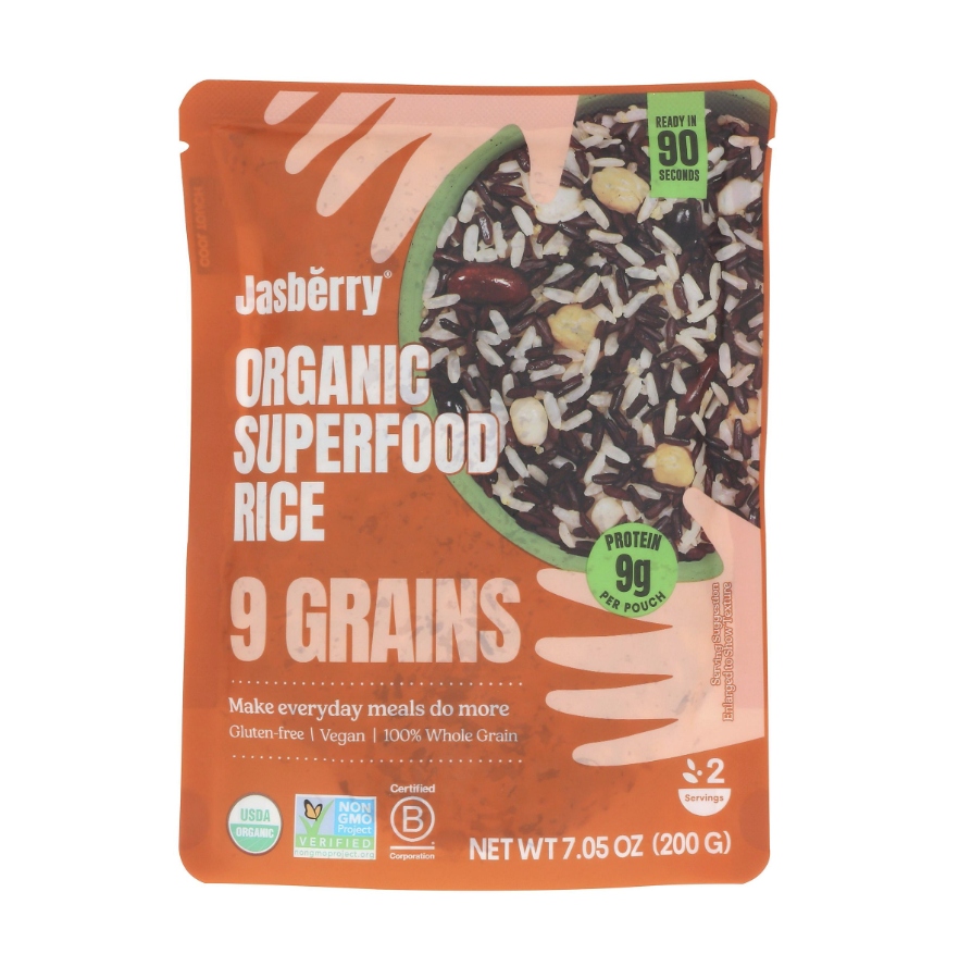 Jasberry Organic - Ready-to-eat Rice 9 Grains